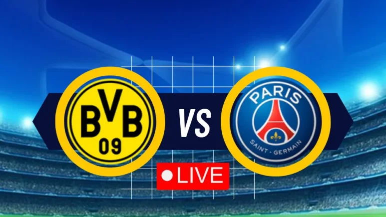 Dortmund vs PSG Live HD on Yalla Live Shoot English
